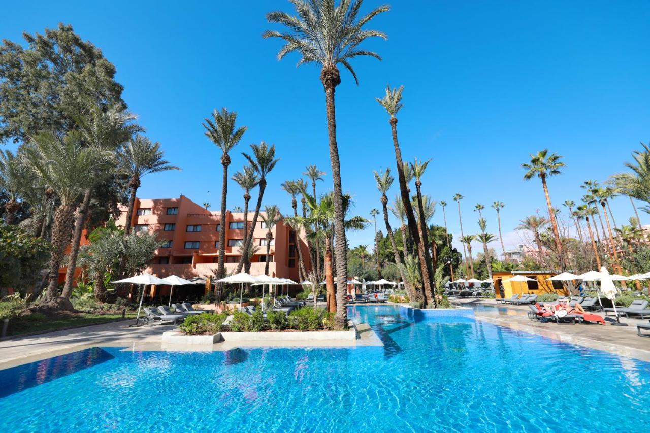 Hotel Kenzi Rose Garden Marrakesh Esterno foto The swimming pool at the hotel
