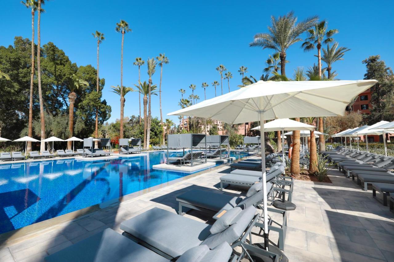 Hotel Kenzi Rose Garden Marrakesh Esterno foto The swimming pool at the hotel
