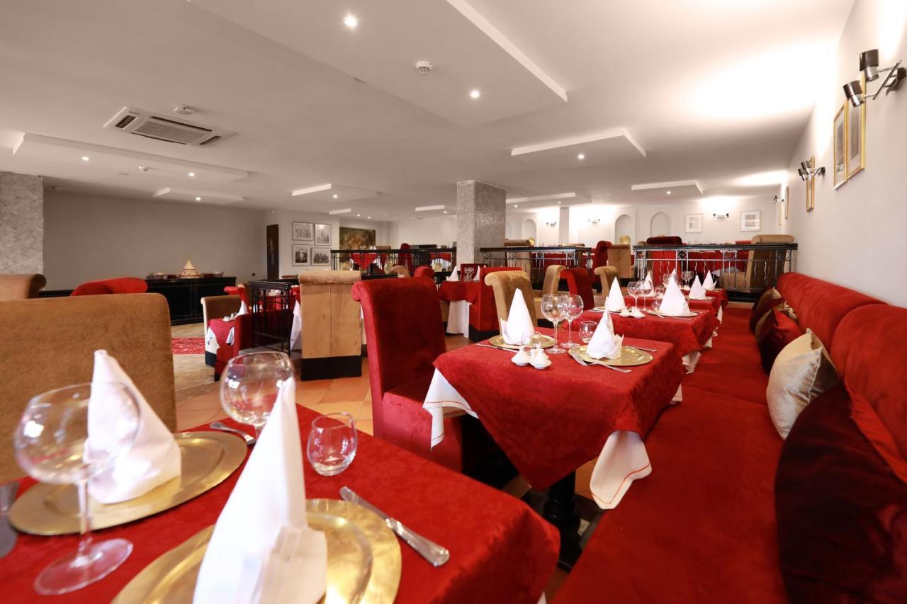Hotel Kenzi Rose Garden Marrakesh Esterno foto The restaurant