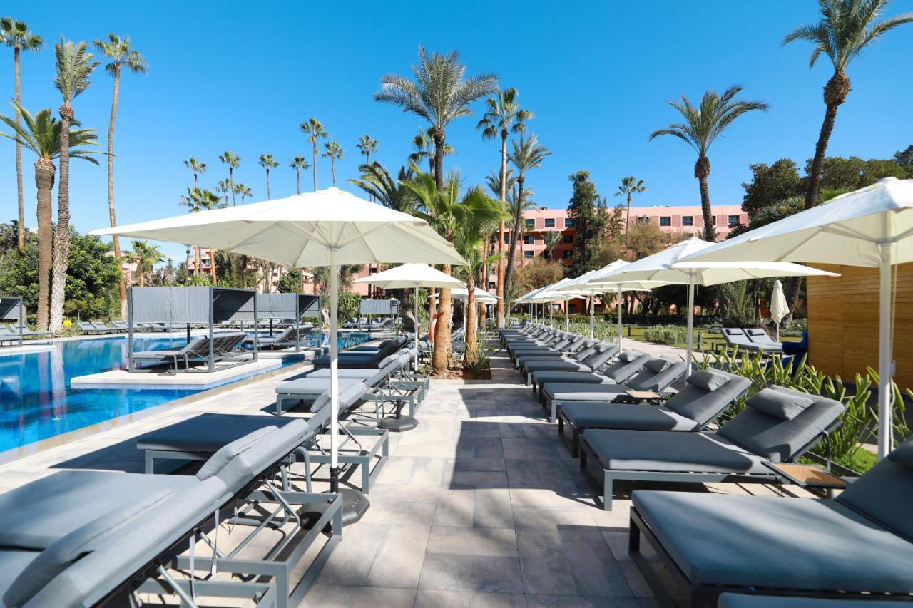Hotel Kenzi Rose Garden Marrakesh Esterno foto The pool at the hotel